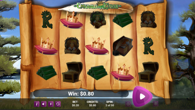 Emerald Kings Slot Online Game